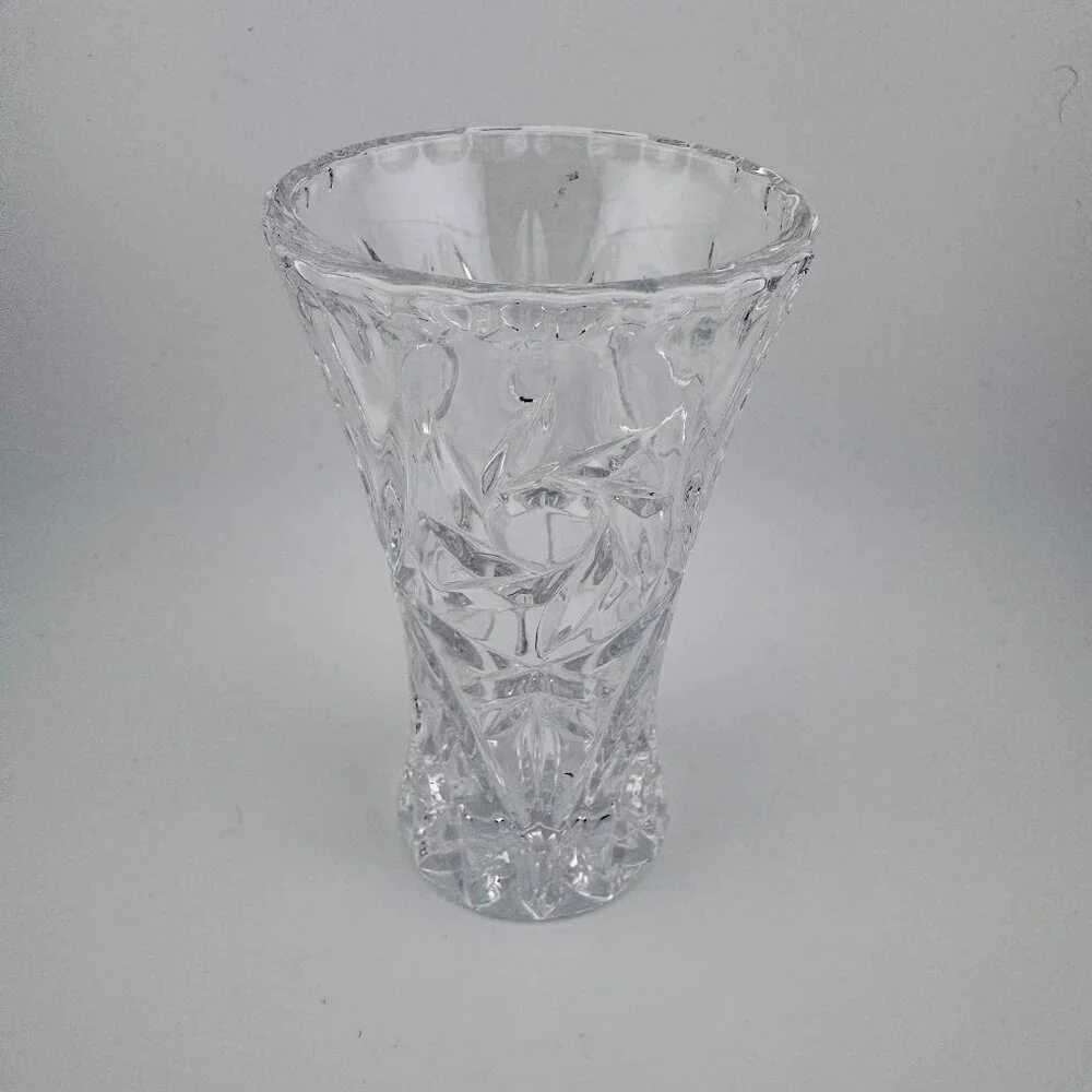 Vintage Lenox Fine Crystal Star Vase Bud Flower Vase 4 Inch Full Lead Crystal
